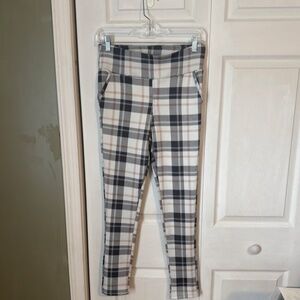Snooki shop plaid leggings